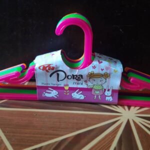 Gantungan Baju Anak Motif Dora mini warna warni lucu