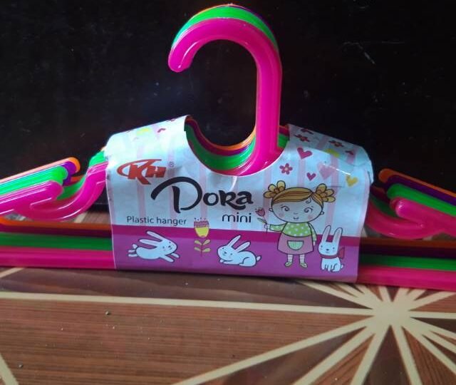 Gantungan Bjau Anak Plastik Dora mini 12 pcs, elastis, tahan lama, warna ceria